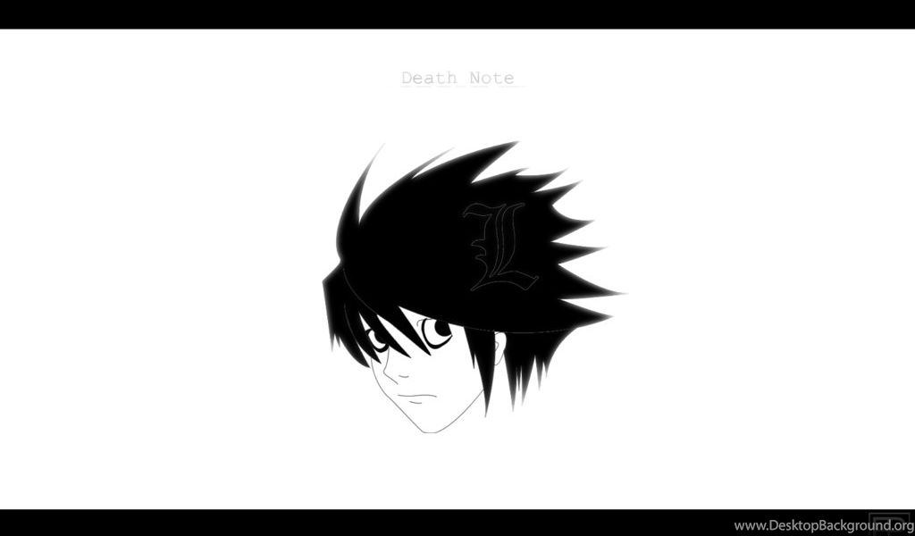 Featured image of post L Death Note Black And White Wallpaper Photo 66 from death note s album from 3 may 2016
