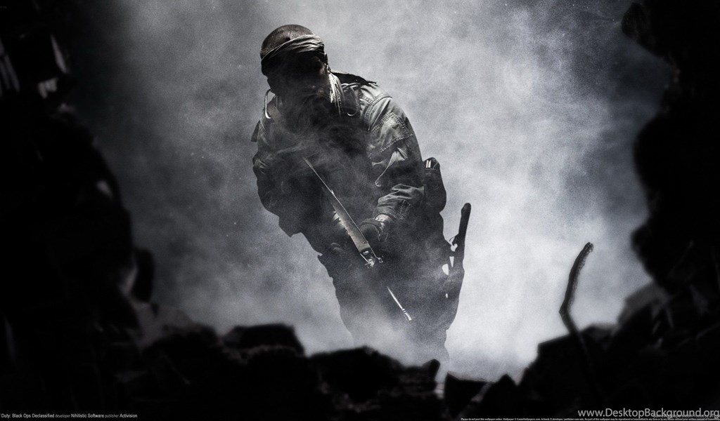 Call Of Duty Black Ops Declassified Wallpaper Cod Wallpaper Black Desktop Background
