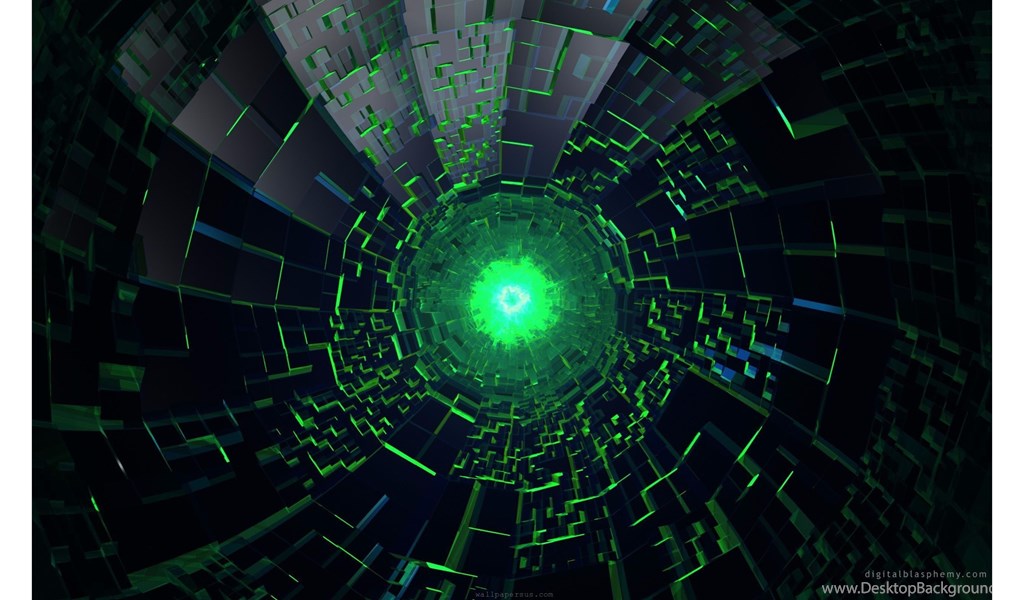 Green Light 3d 4k Wallpapers Desktop Background