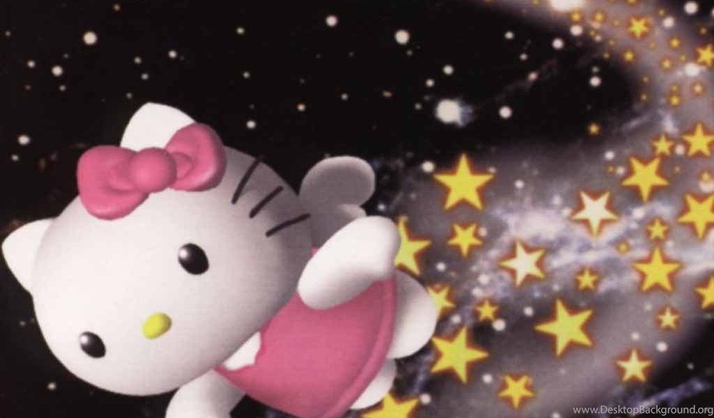 hello kitty space glow in the dark
