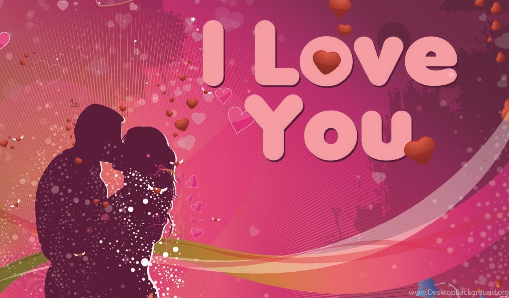Download I Love You Kissing Couple Hd Wallpapers Mobile, Android, Tablet Ne...