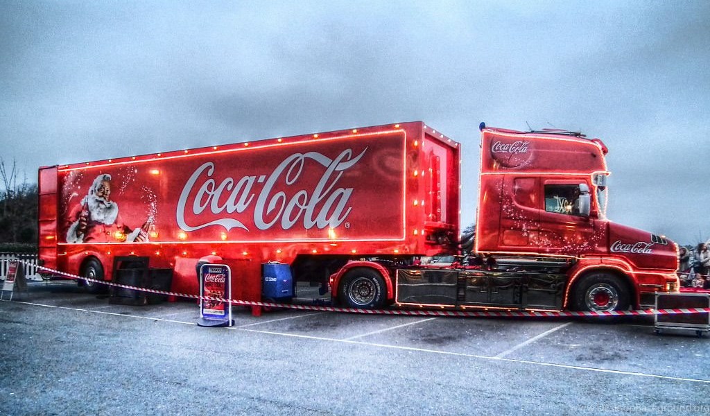 Freightliner грузовик Coca Cola