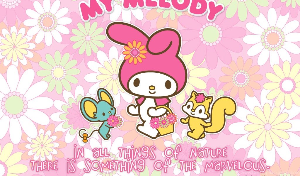 Картинки my melody эстетика