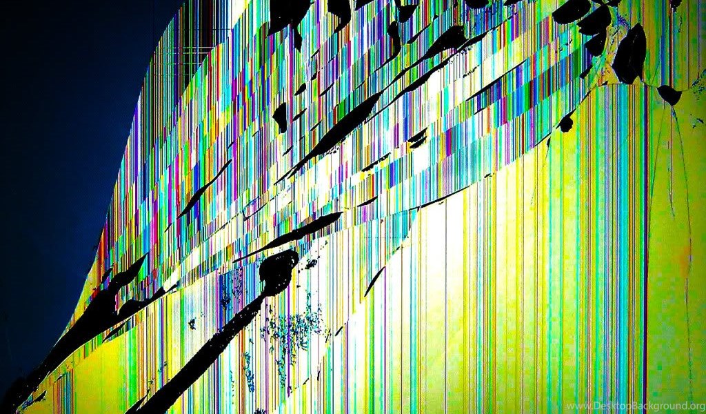 Cracked Screen Awesome Wallpapers Desktop Background
