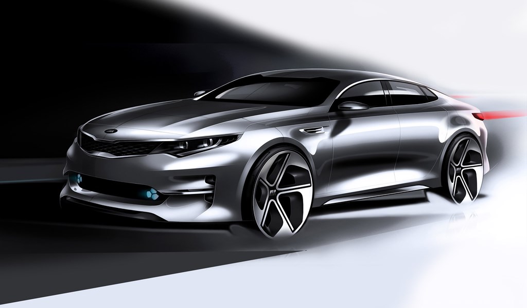 2016 Kia Optima Design Render Wallpapers Desktop Background