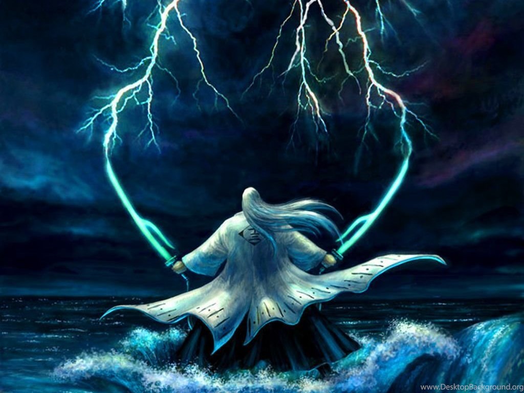 Anime Lightning Wallpapers Desktop Background