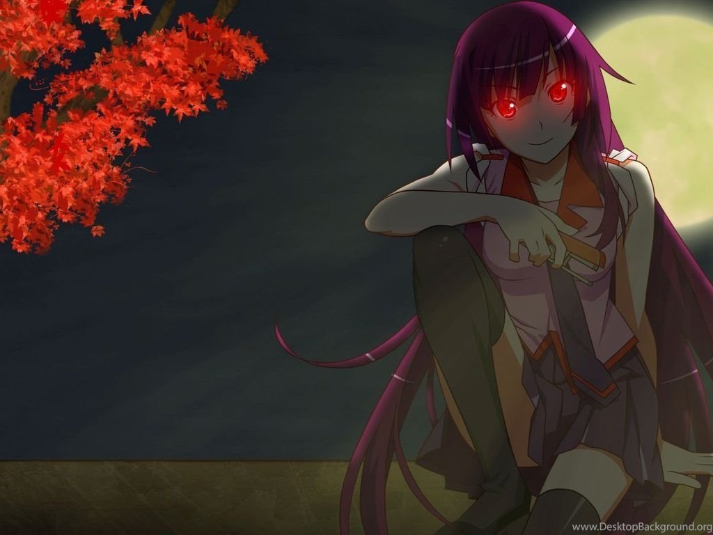 1366x768 Awesome Bakemonogatari Image for Macbook 2K