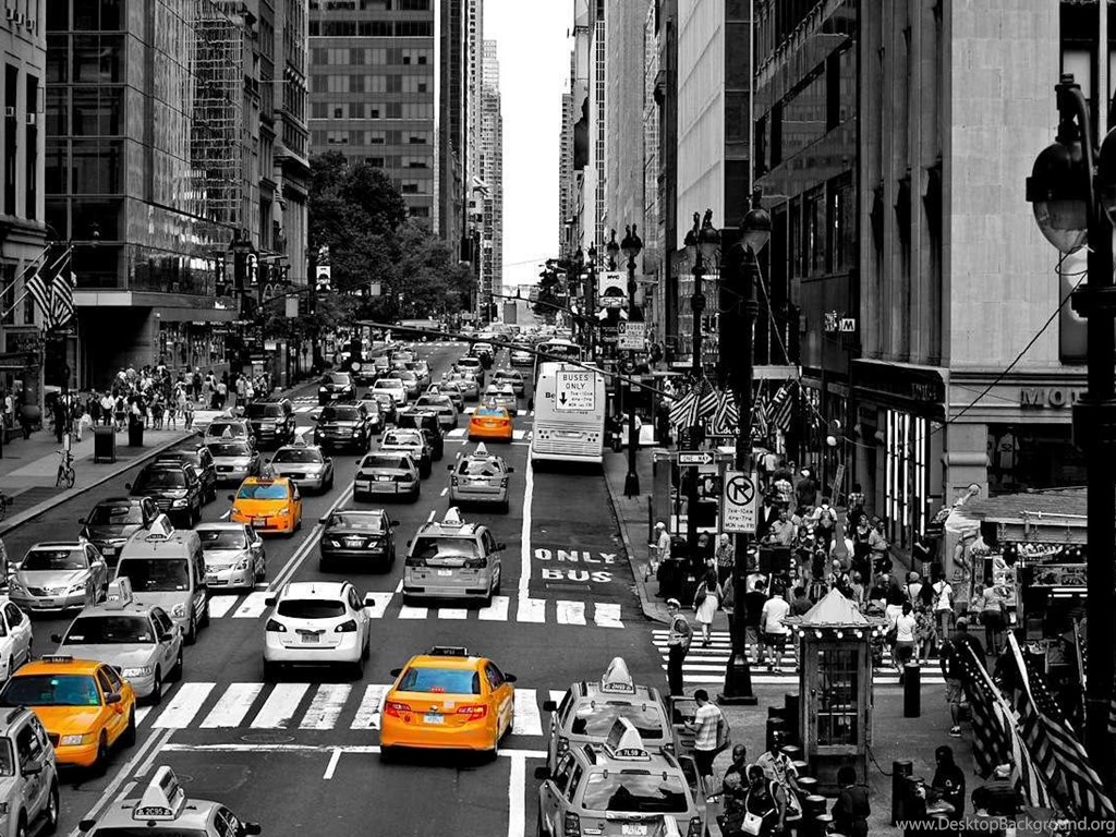 New York City Streets Background Wallpaper New York City Streets