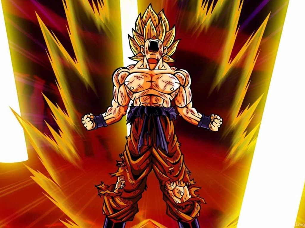Goku Super Saiyan Dragon Ball Z Wallpapers Download 4shared Desktop Background