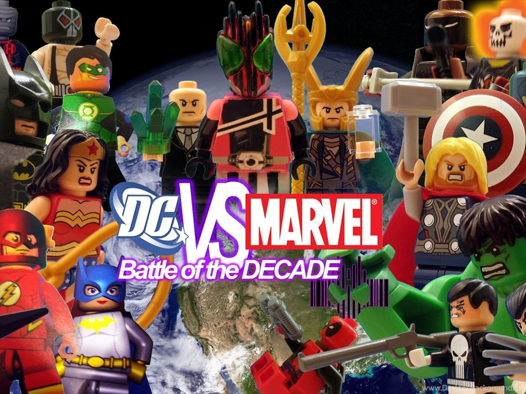 Dc Vs Marvel Battle Of The Decade By Digger318 On Deviantart Desktop Background