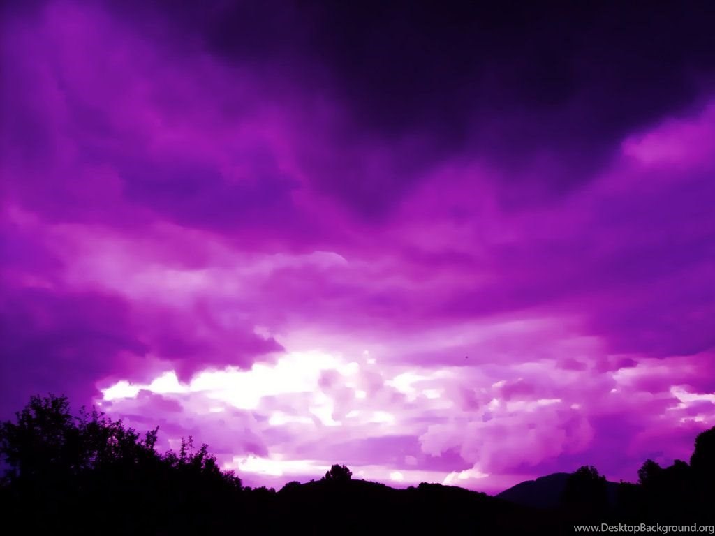 Purple Sky Wallpapers By Lilacscenteddream On DeviantArt Desktop Background