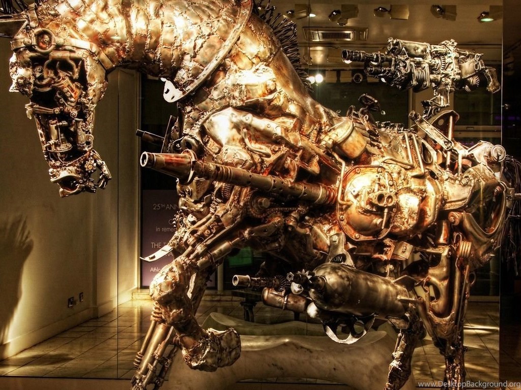 Steampunk Mechanical Horse Wallpapers Photography Wallpapers Desktop Background
