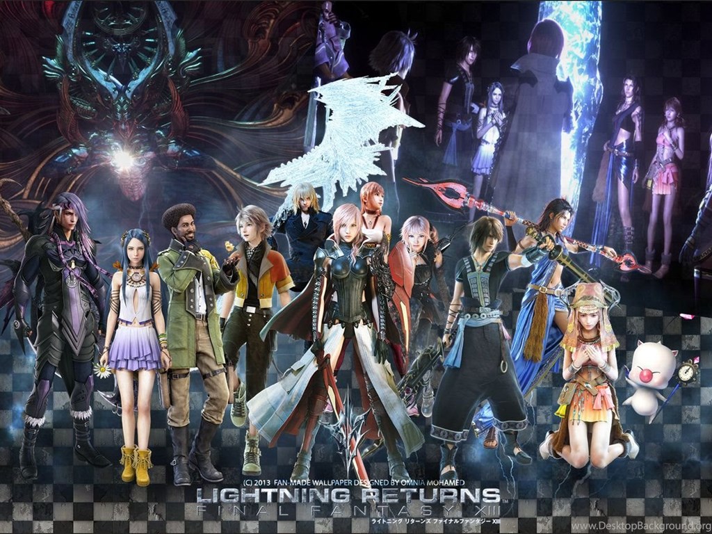 Lightning Returns Ffxiii The Final Chapter By Omniamohamedart On Desktop Background