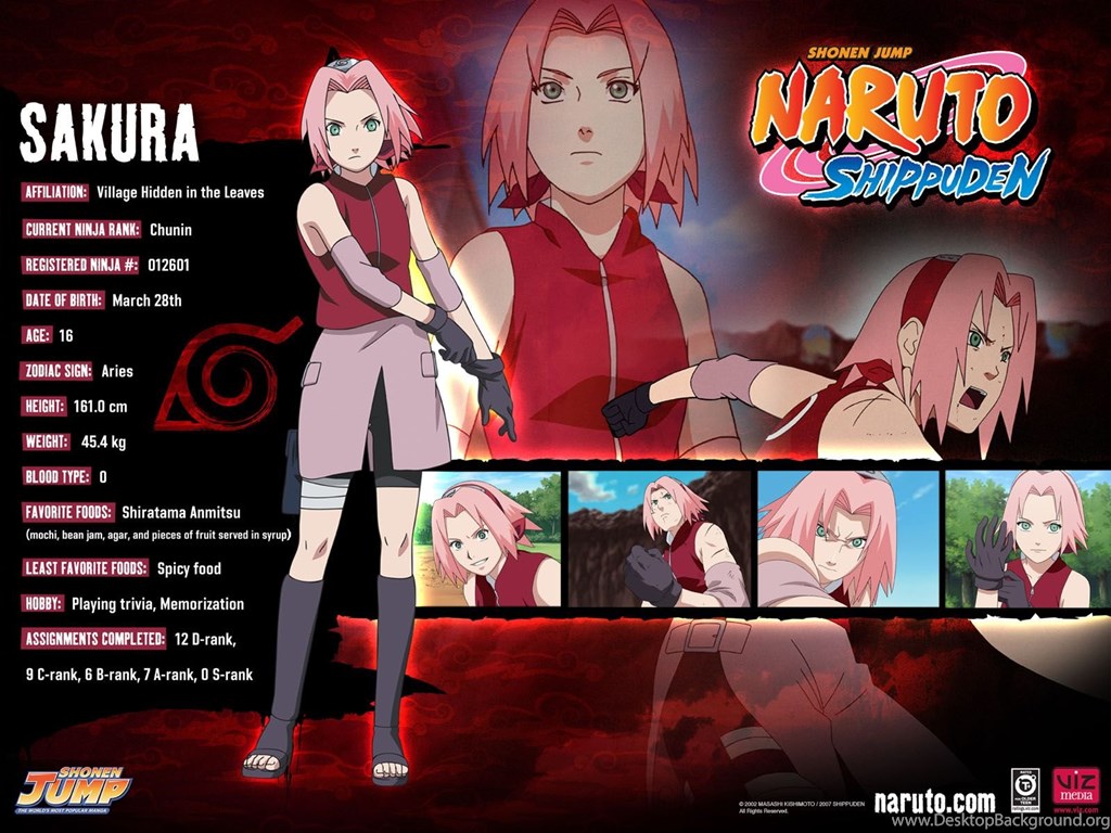 Naruto Shippuden Characters Sakura 1600x1200 Wallpapers Desktop