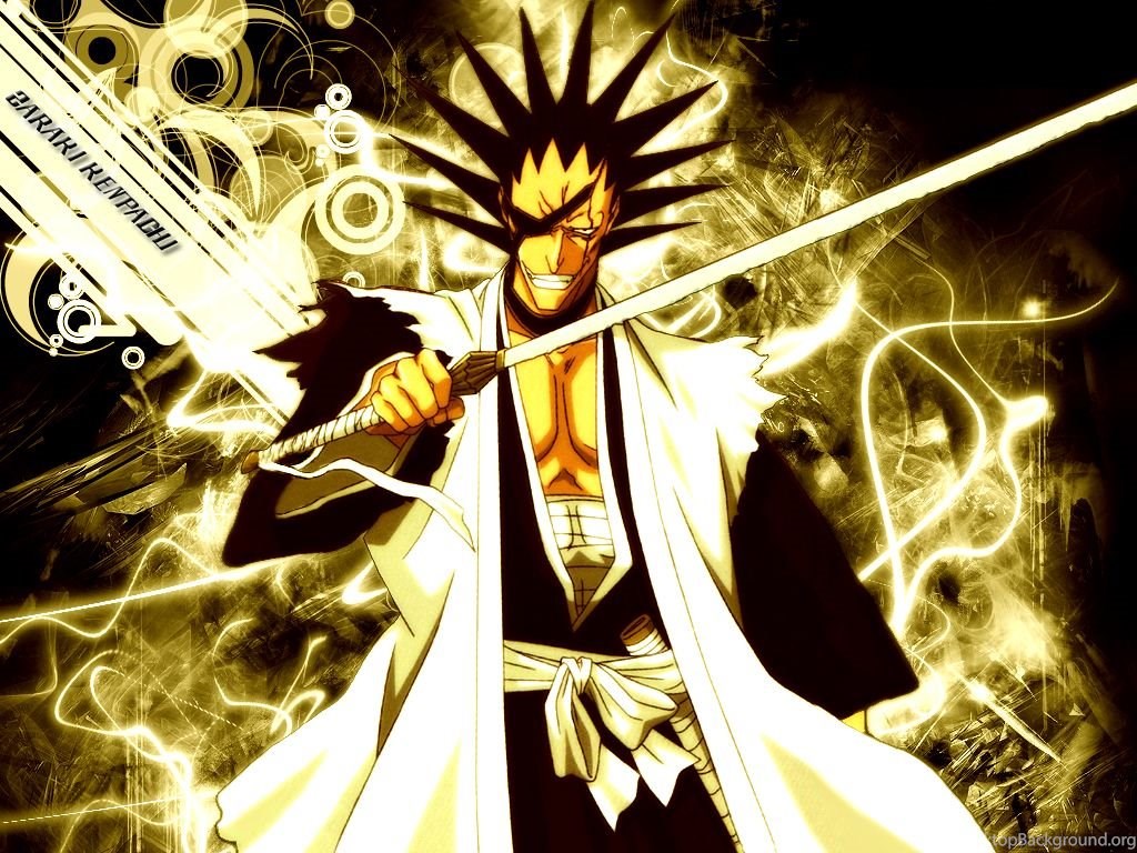 Download Zaraki Kenpachi By Shiroho Art On DeviantArt Popular 1024x768 Desk...