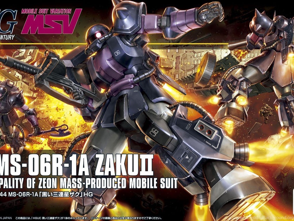 Hguc 1 144 Ms 06r 1a 黒い三連星 Zaku Ii No 9 Big Or Wallpapers Desktop Background Hguc 1 144 Ms 06r 1a 黒い三連星 Zaku Ii No 9 Big Or Wallpapers Desktop Background