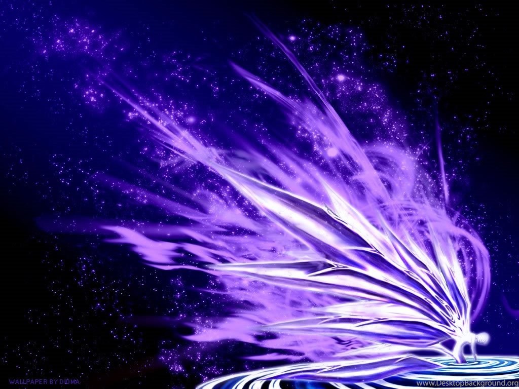 Purple Explosion Anime Wallpapers Image Featuring Neon ...
