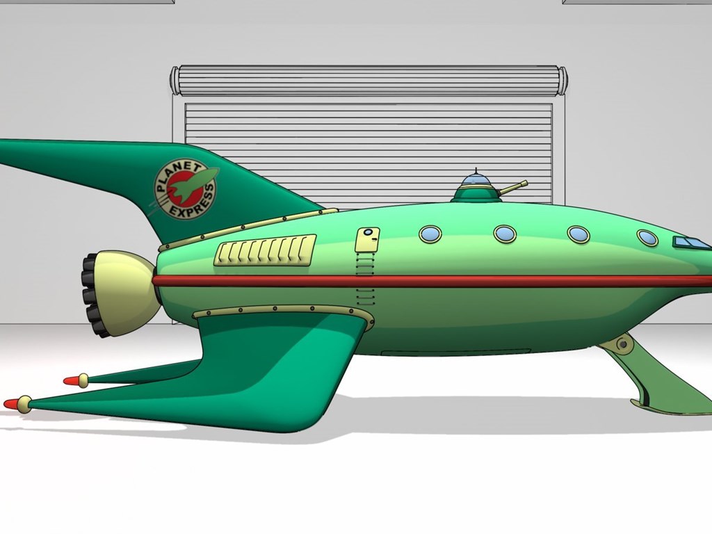 План здания planet express
