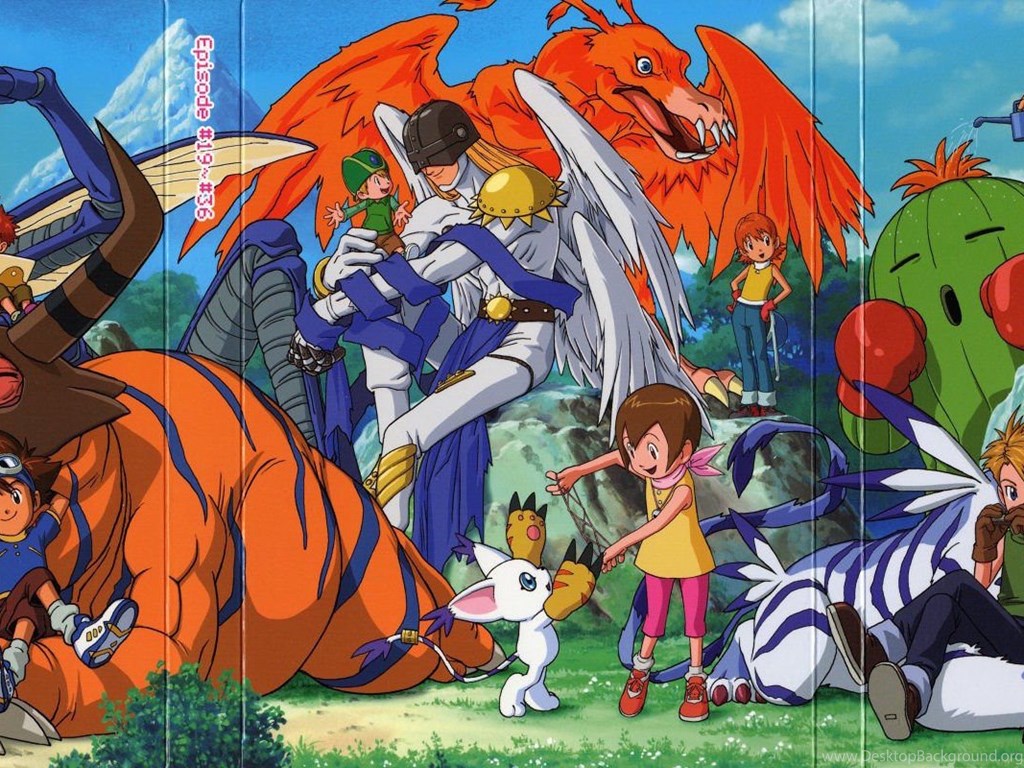 Download High Res Digimon Wallpapers Popular 1024x768 Desktop Background. 