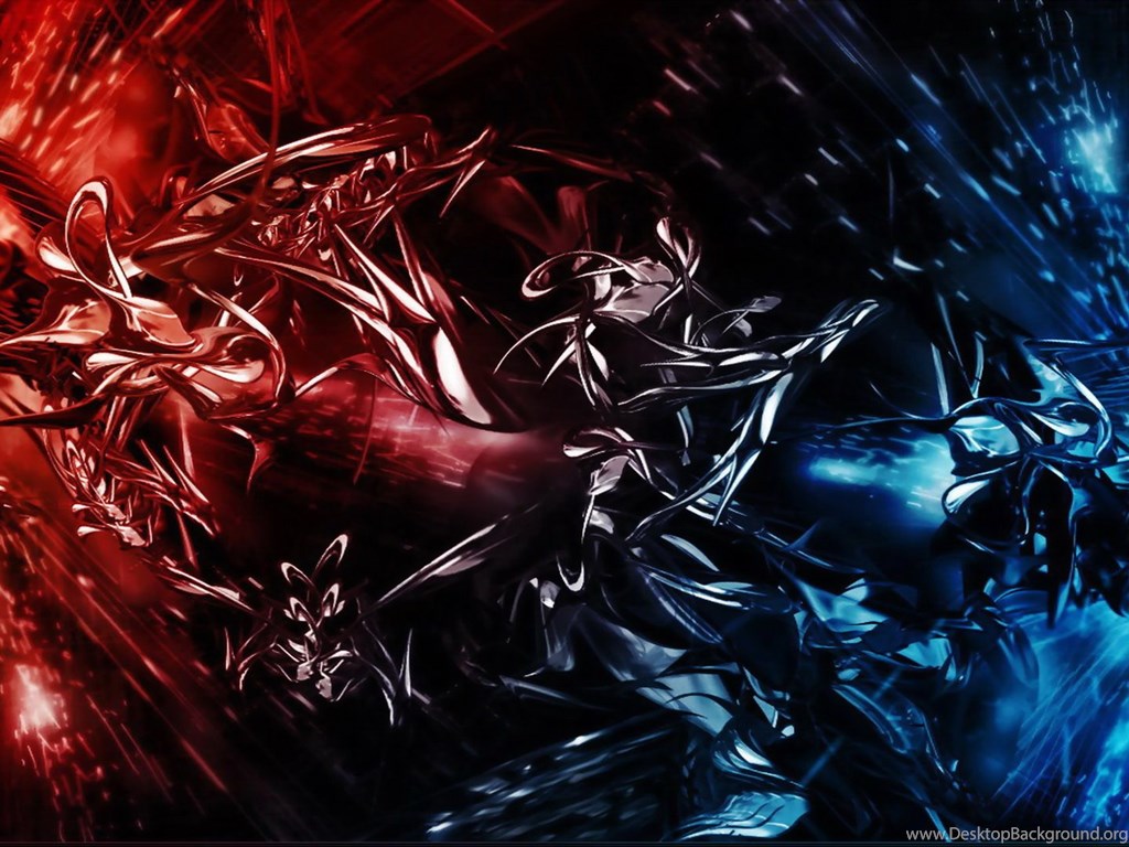 Red Blue Abstract Wallpapers Desktop Background