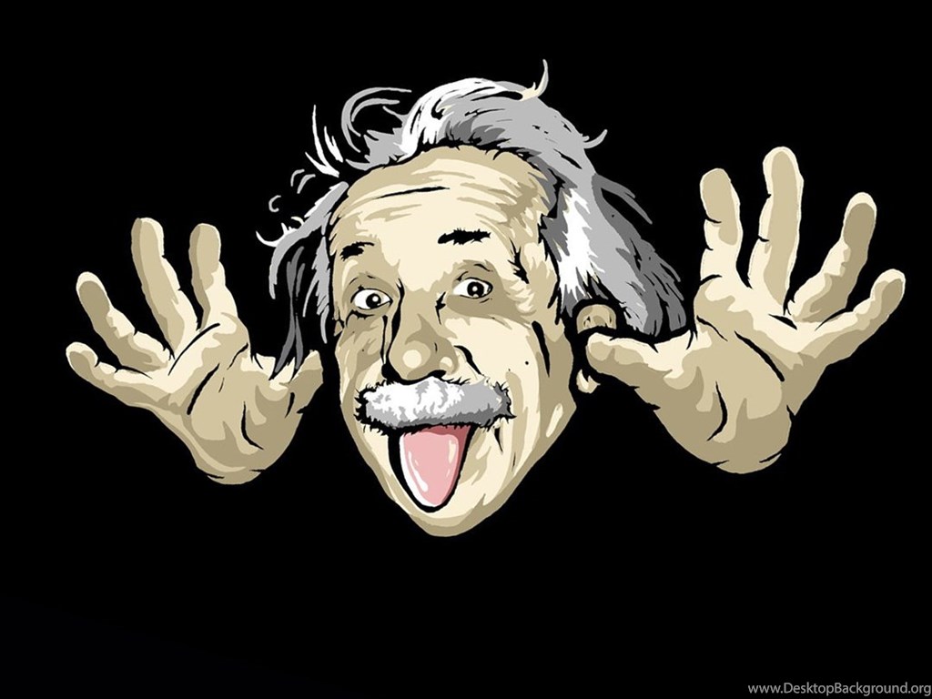 Albert Einstein Cartoon Wallpapers Danasrhptop Desktop Background