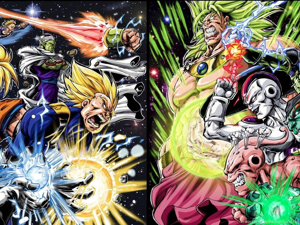 DBZ Dual Screen Wallpapers [4700x1500] : Wallpapers Desktop Background