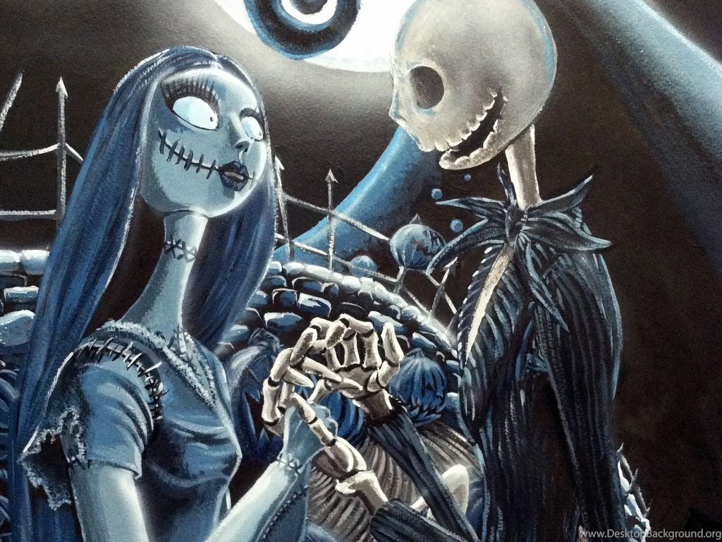 Jack And Sally By Greyfoxdie85 On DeviantArt Desktop Background