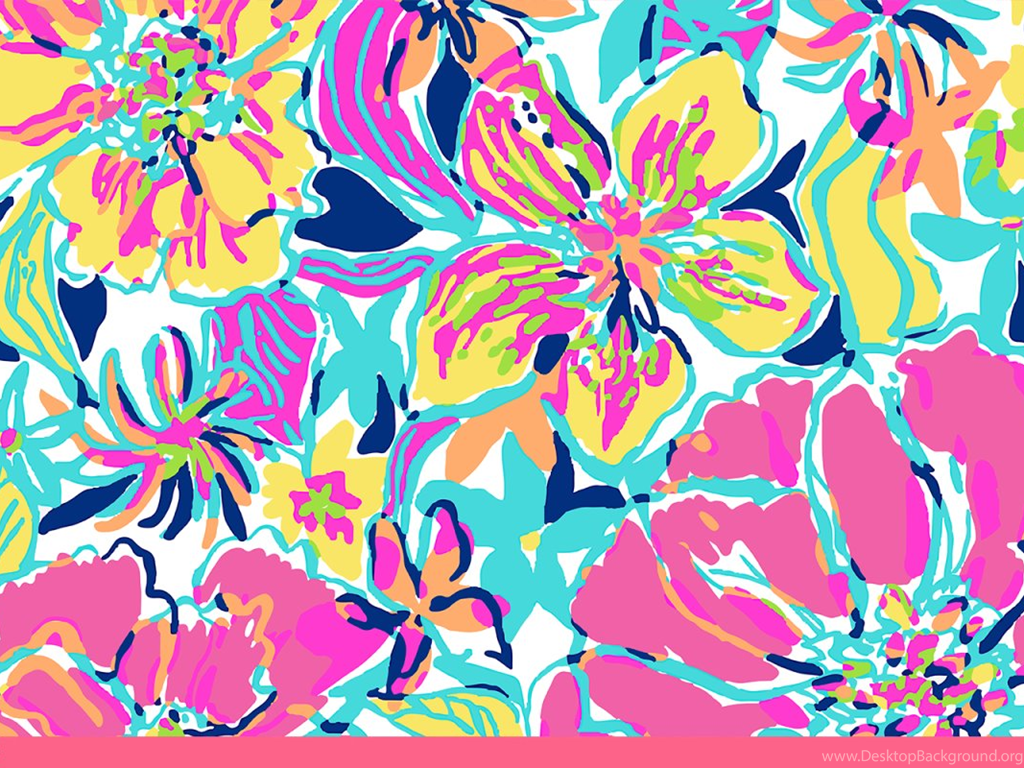 An Unofficial Collection Of Lilly Pulitzer Prints Desktop Background