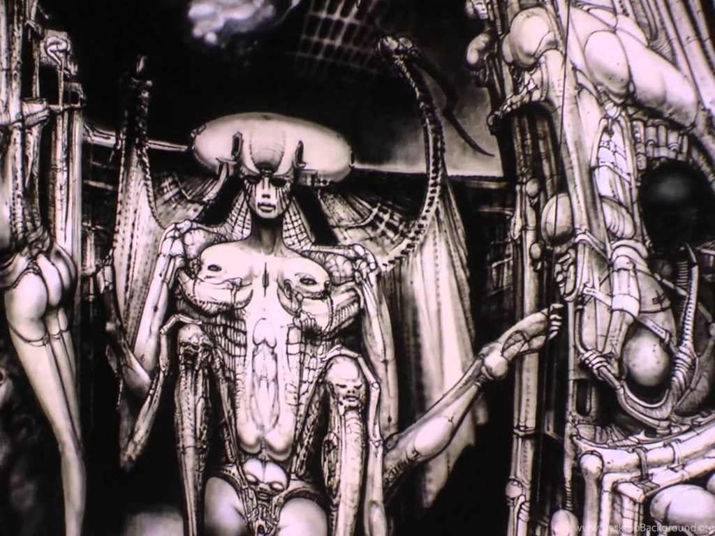 Download H R GIGER Art Artwork Dark Evil Artistic Horror Fantasy Sci fi ......