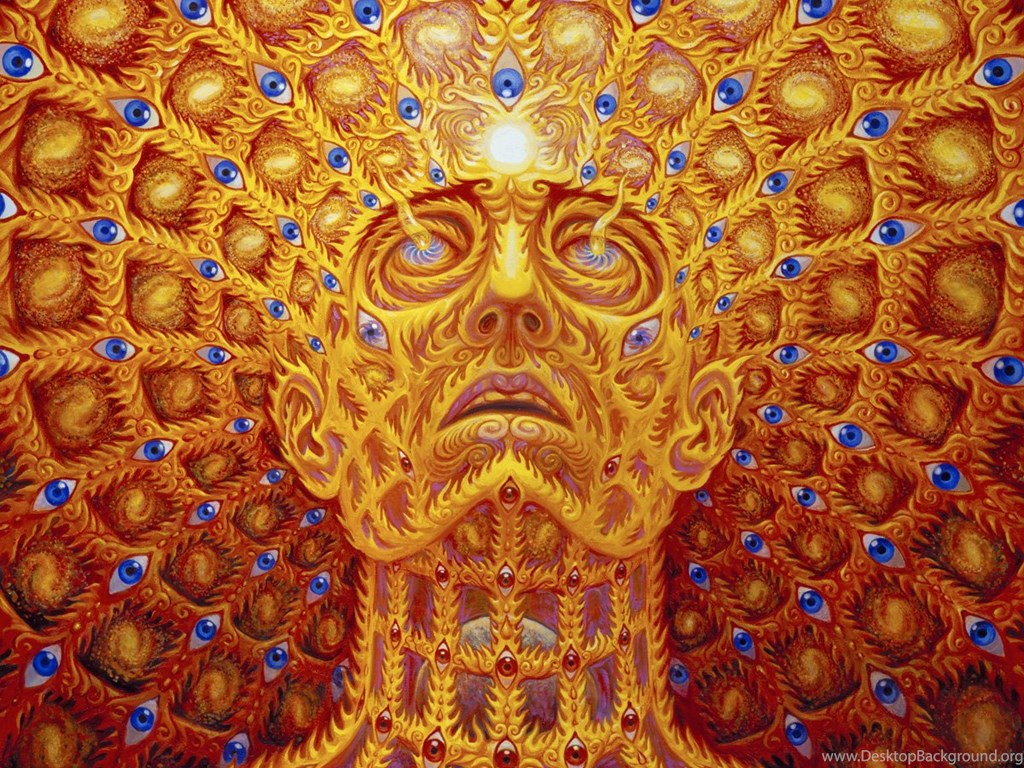 Alex Grey Art Wallpapers Eye Desktop Background