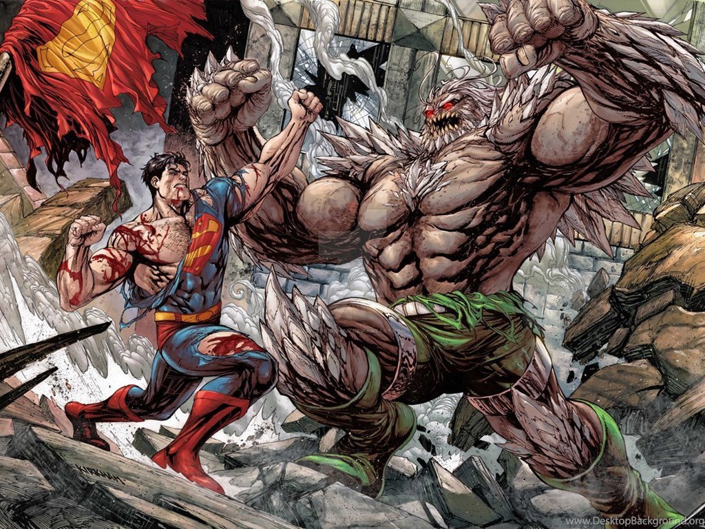 Download Superman And Doomsday Vs Thor And Hulk Battles Comic Vine Fullscre...