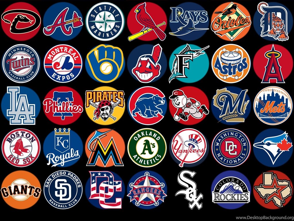 Mlb Logos Wallpapers Mlb Logos Wallpapers Also Mlb Hd Wallpapers Desktop Background