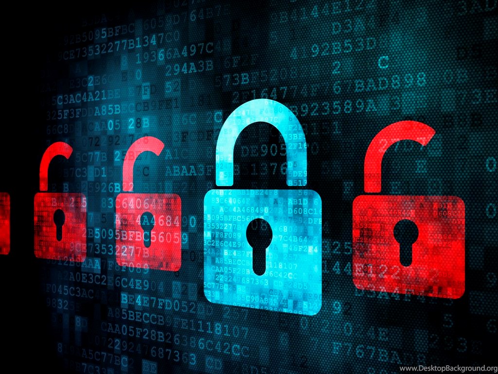 Download Wallpapers Hd Hacker Security Concept Lock On Digital