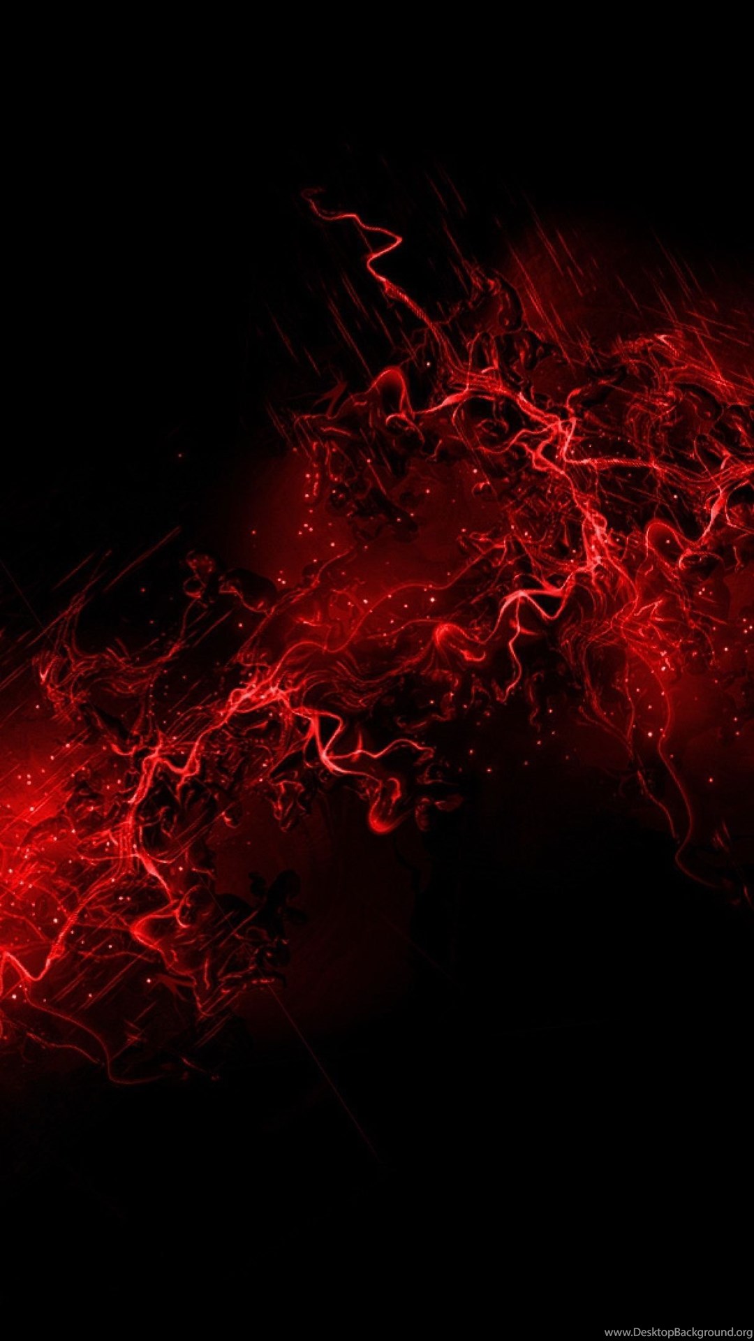 Download Wallpapers 3840x2160 Black Background, Red, Color ...