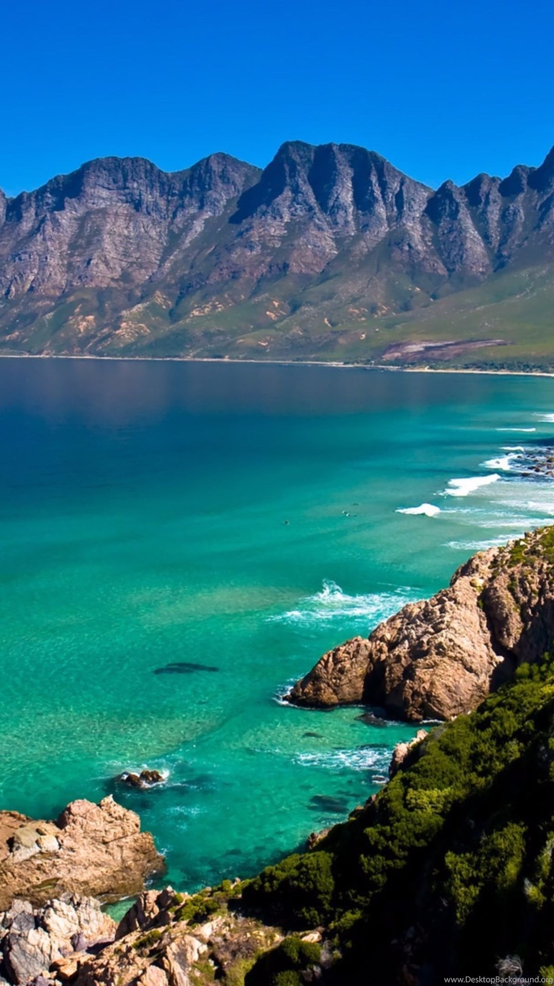 Beach 4K Cape Town, South Africa Wallpapers Desktop Background