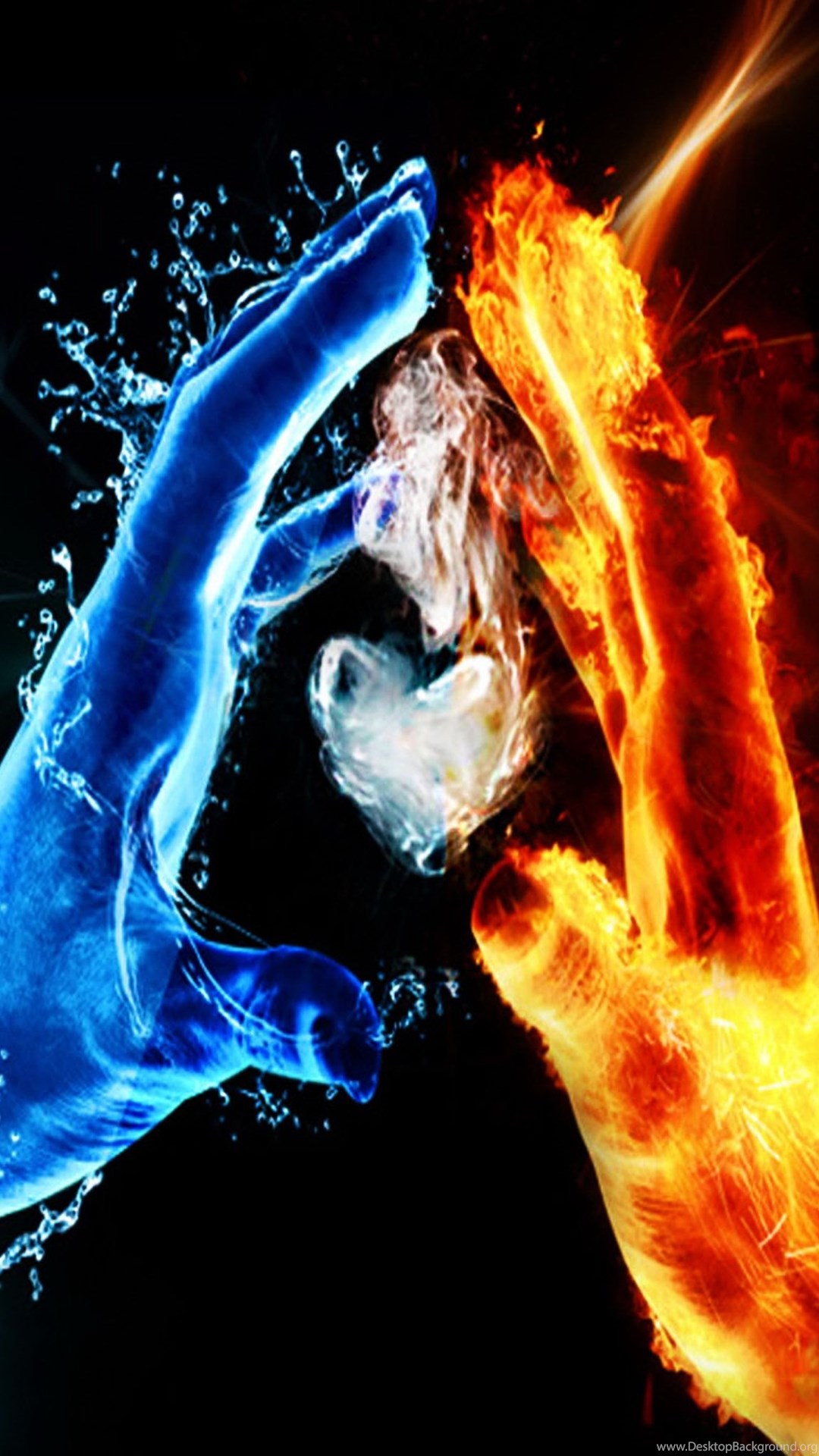 Огонь и вода смысл. Огонь и вода. Две стихии. Огненная рука. Огонь и лед.