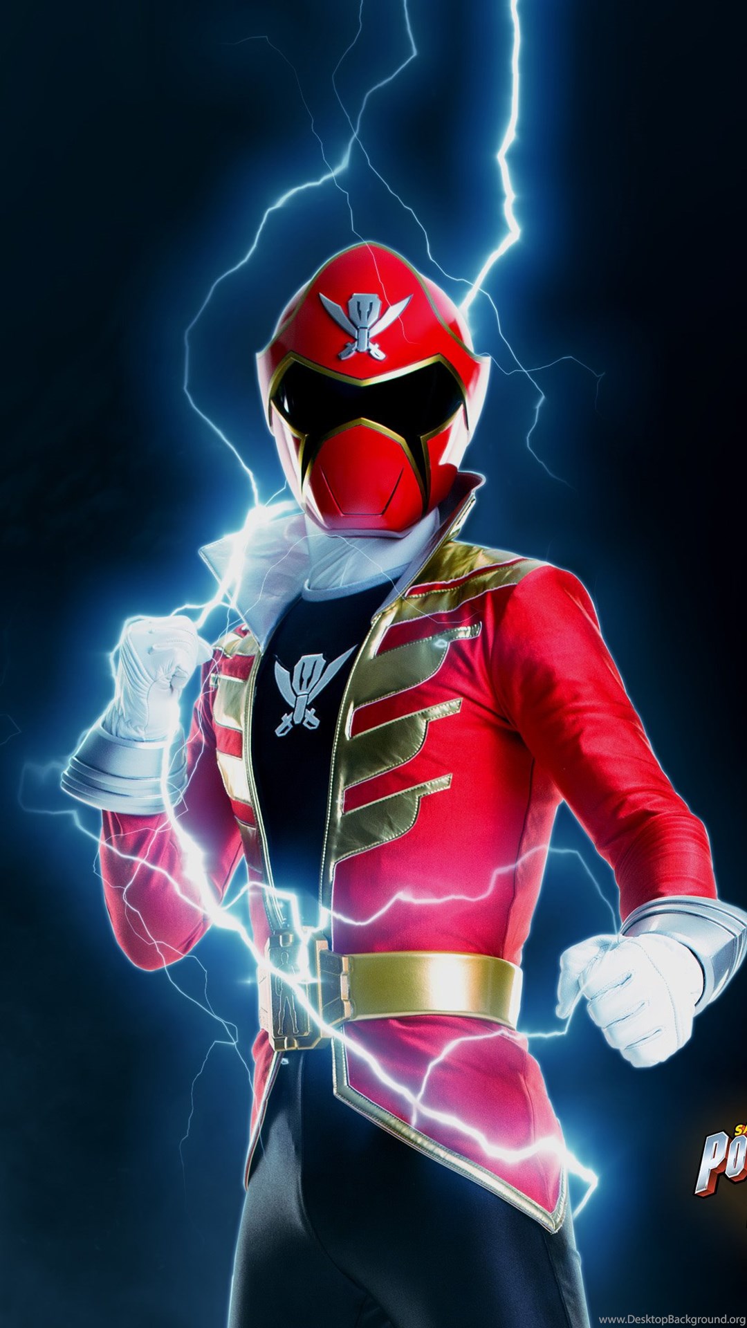 Download Power Rangers Wallpaper: Super Megaforce Red Mobile, Android, Tabl...