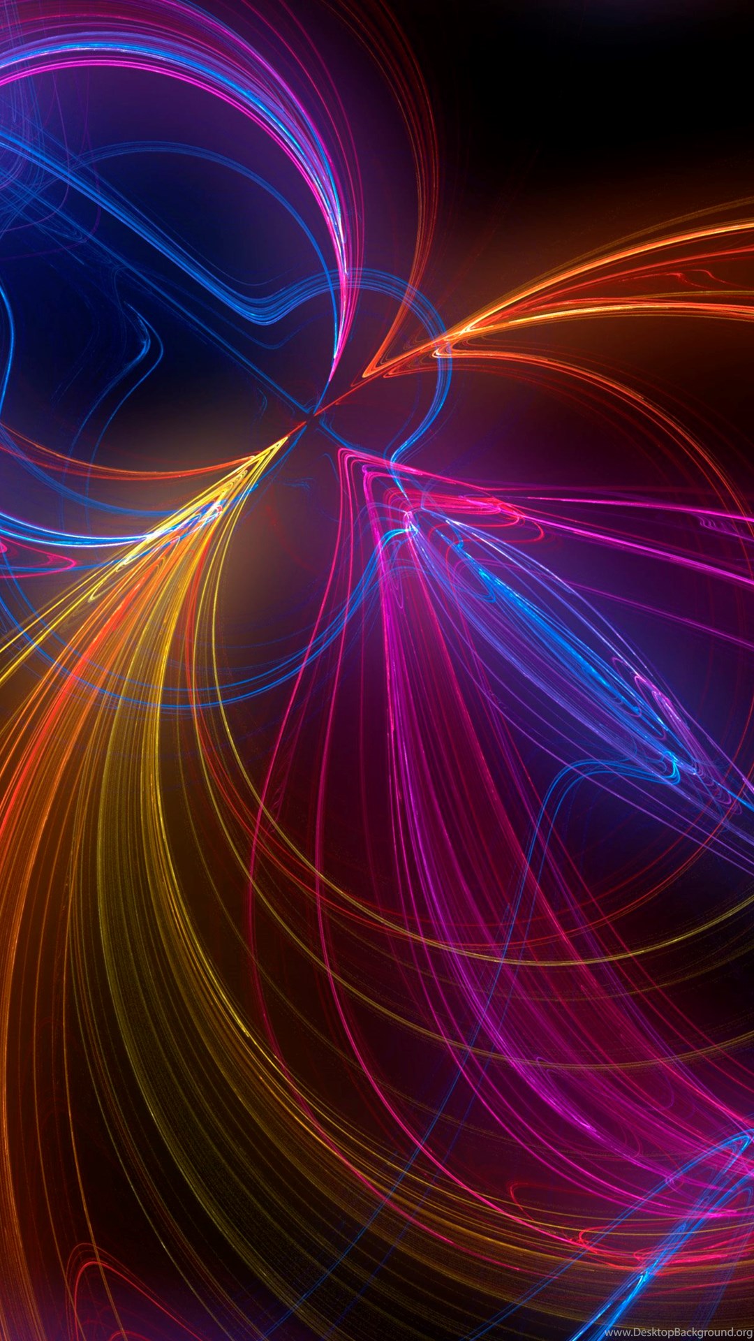 Orange And Blue Abstract Wallpapers Widescreen Uncalke.com Desktop