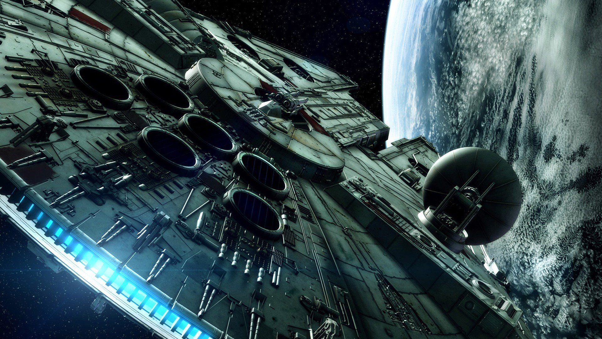 Star Wars Millennium Falcon Desktop Background