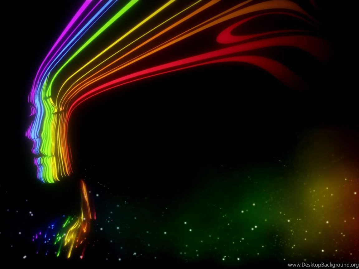 3d Abstract Rainbow Wallpapers Desktop Background