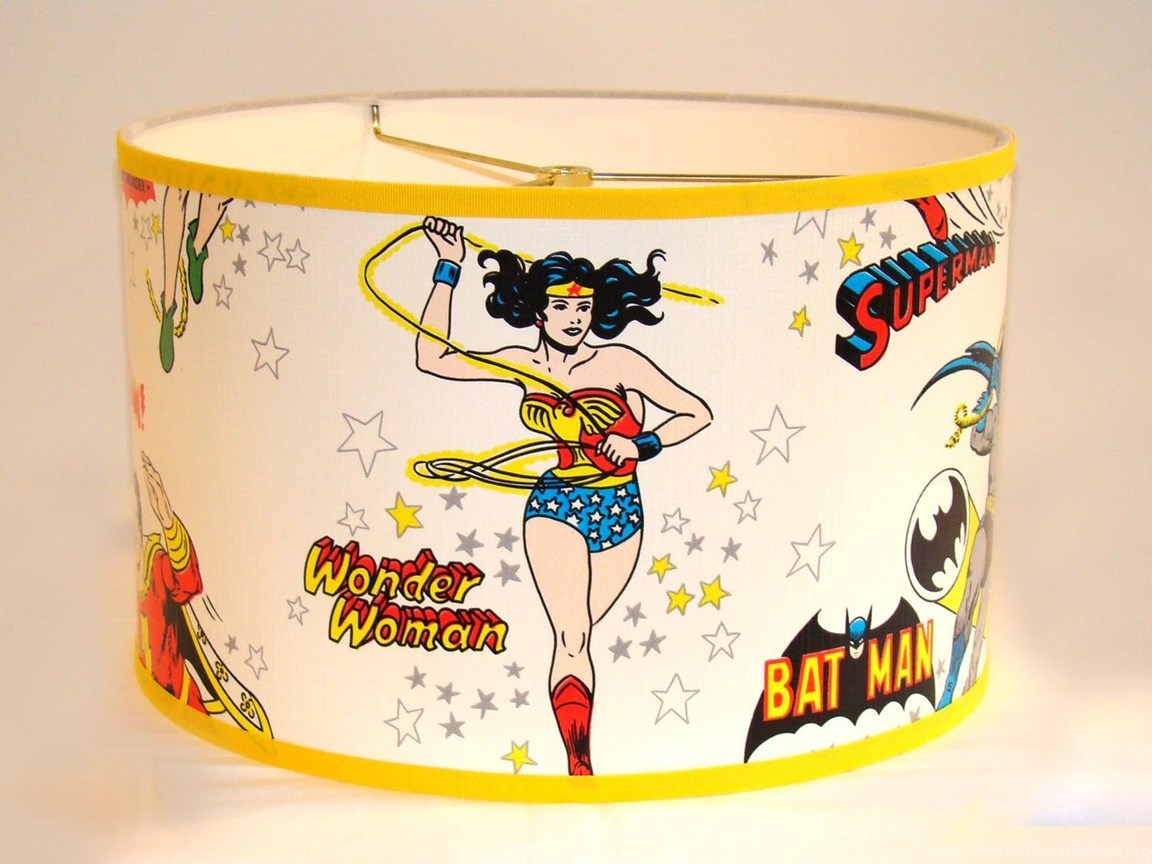 Super Friends Drum Shade 1970 S Vintage Wallpapers Dc By Fondue Desktop Background