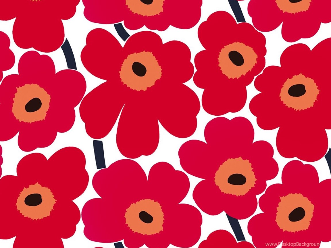 Marimekko Pieni Unikko Wallpapers Desktop Background