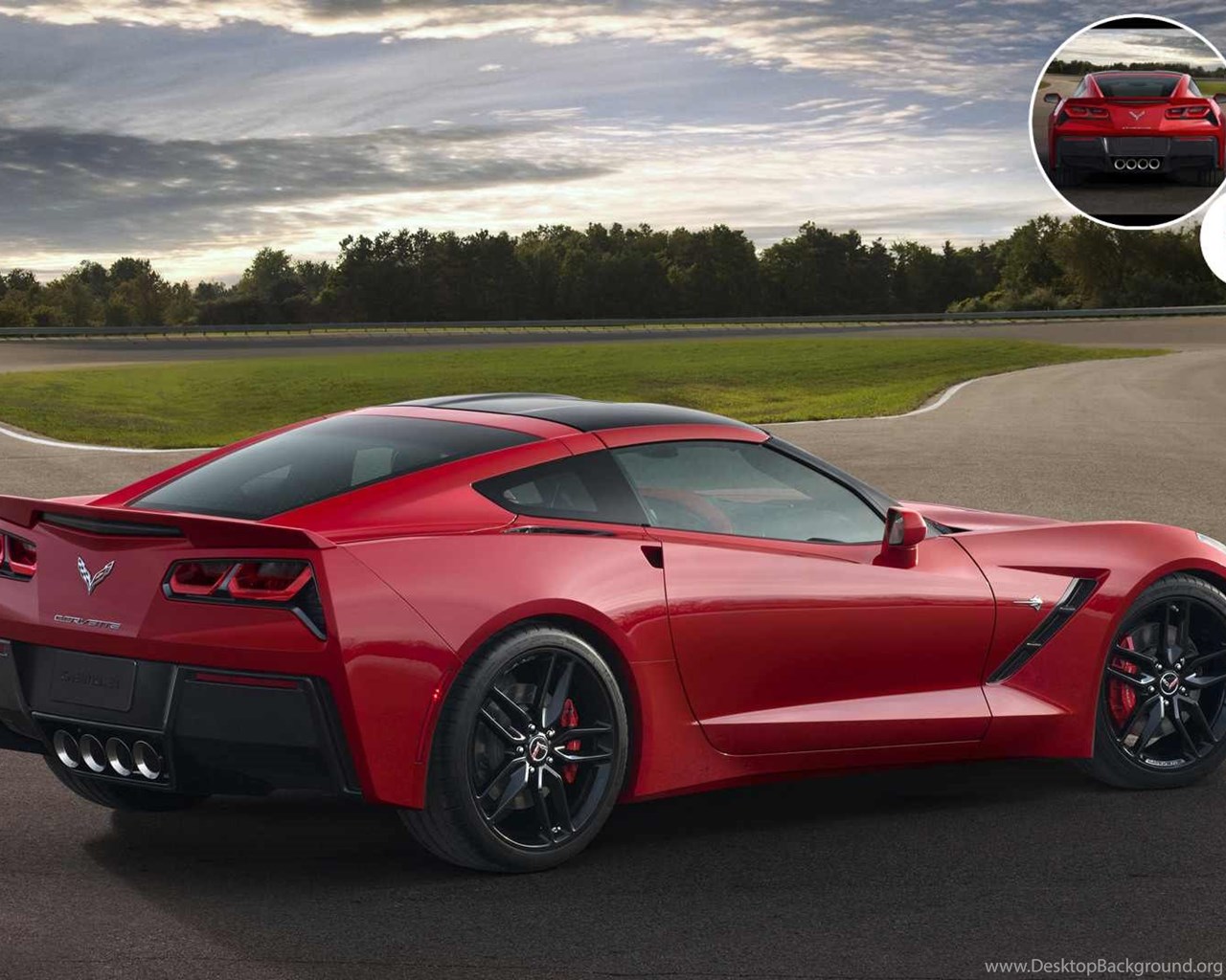 Chevrolet Corvette c7 Rear