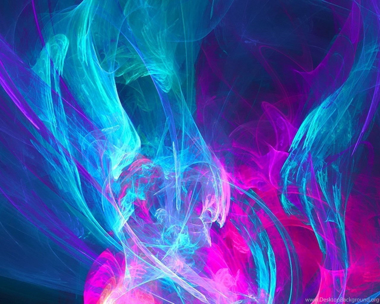 Download Wallpapers 3840x1200 Abstraction, Light, Pink ...