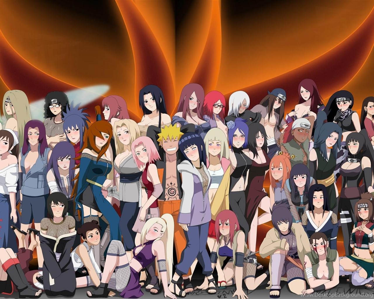 Download Naruto Popular 1280x1024 Desktop Background. 