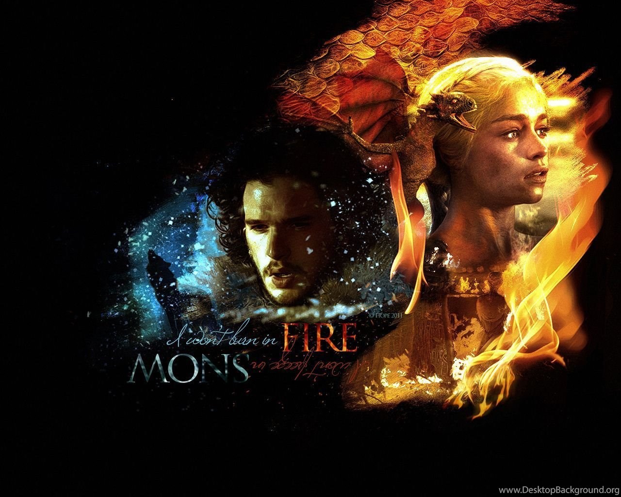 Daenerys Targaryen Jon Snow Game Of Thrones Wallpapers Desktop