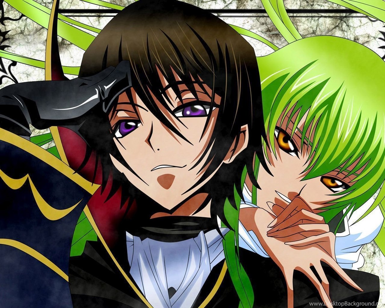 C C And Lelouch Lamperouge Code Geass Wallpapers Anime