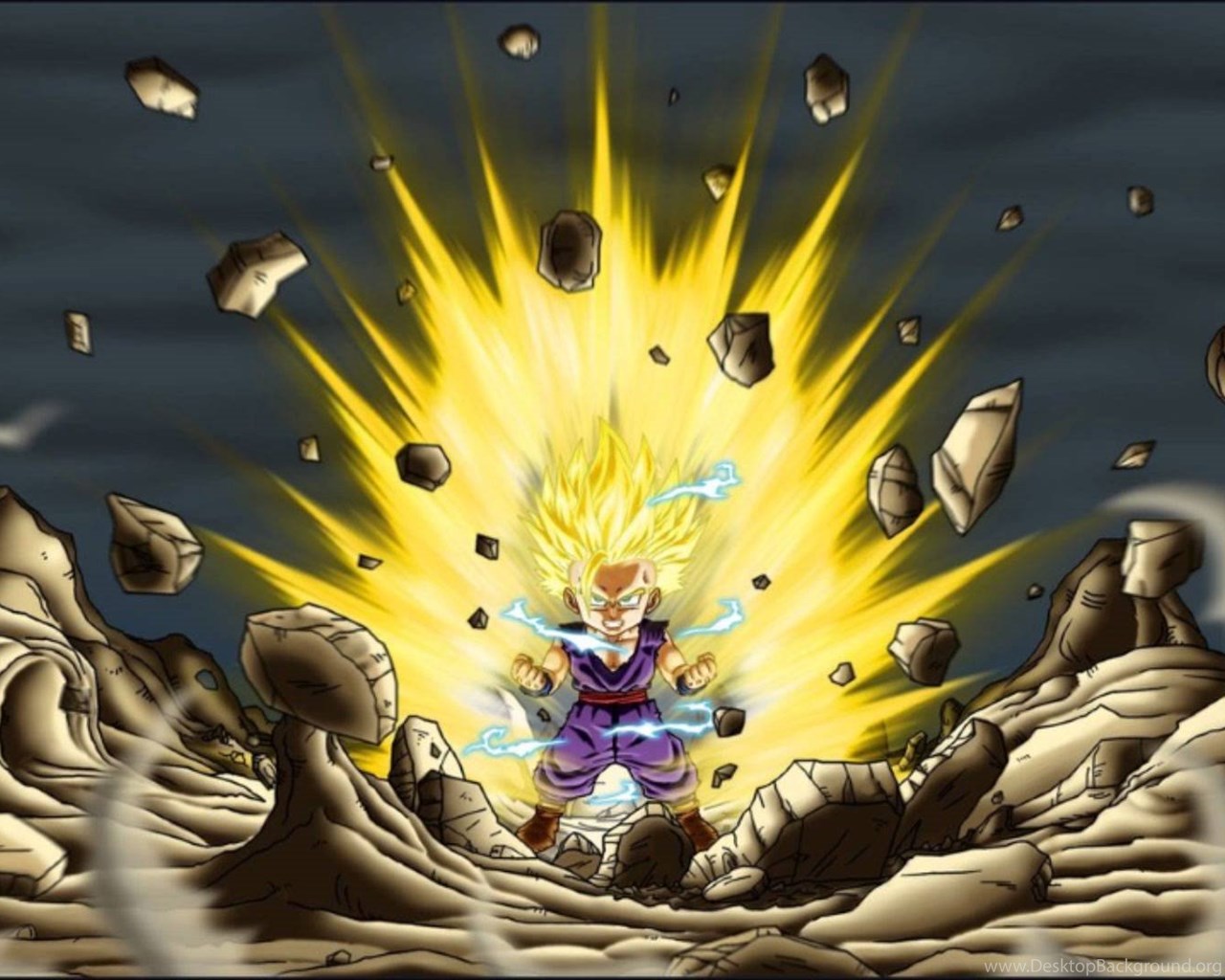Download Gohan Super Saiyan 2 Theme Song YouTube Fullscreen Standart 5:4 12...