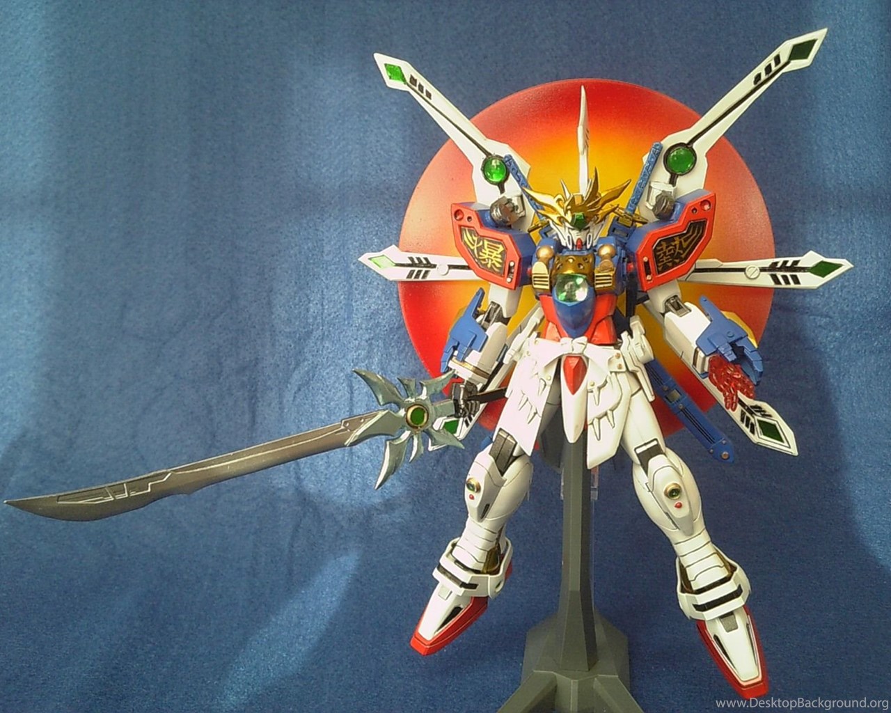 Hgfc 1 144 G Gundam 武者號斗丸 Custom Build Photoreview No 10 Desktop Background