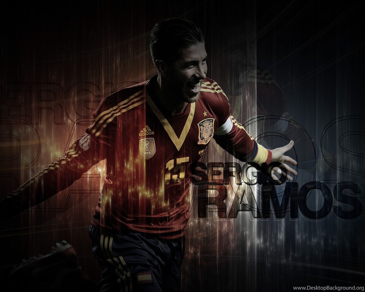 Real Madrid Sergio Ramos Number 15 Wallpapers And Images Desktop Background